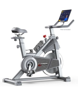 Semi-Commercial Exercise Bike, 380 lbs Capacity, Magnetic with Bluetooth