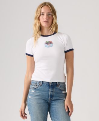 Women's Graphic Ringer Rickie T-Shirt