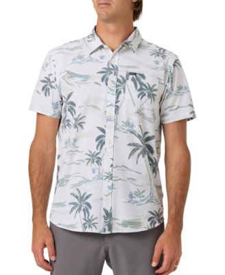 Men's Printed Short-Sleeve Shirt