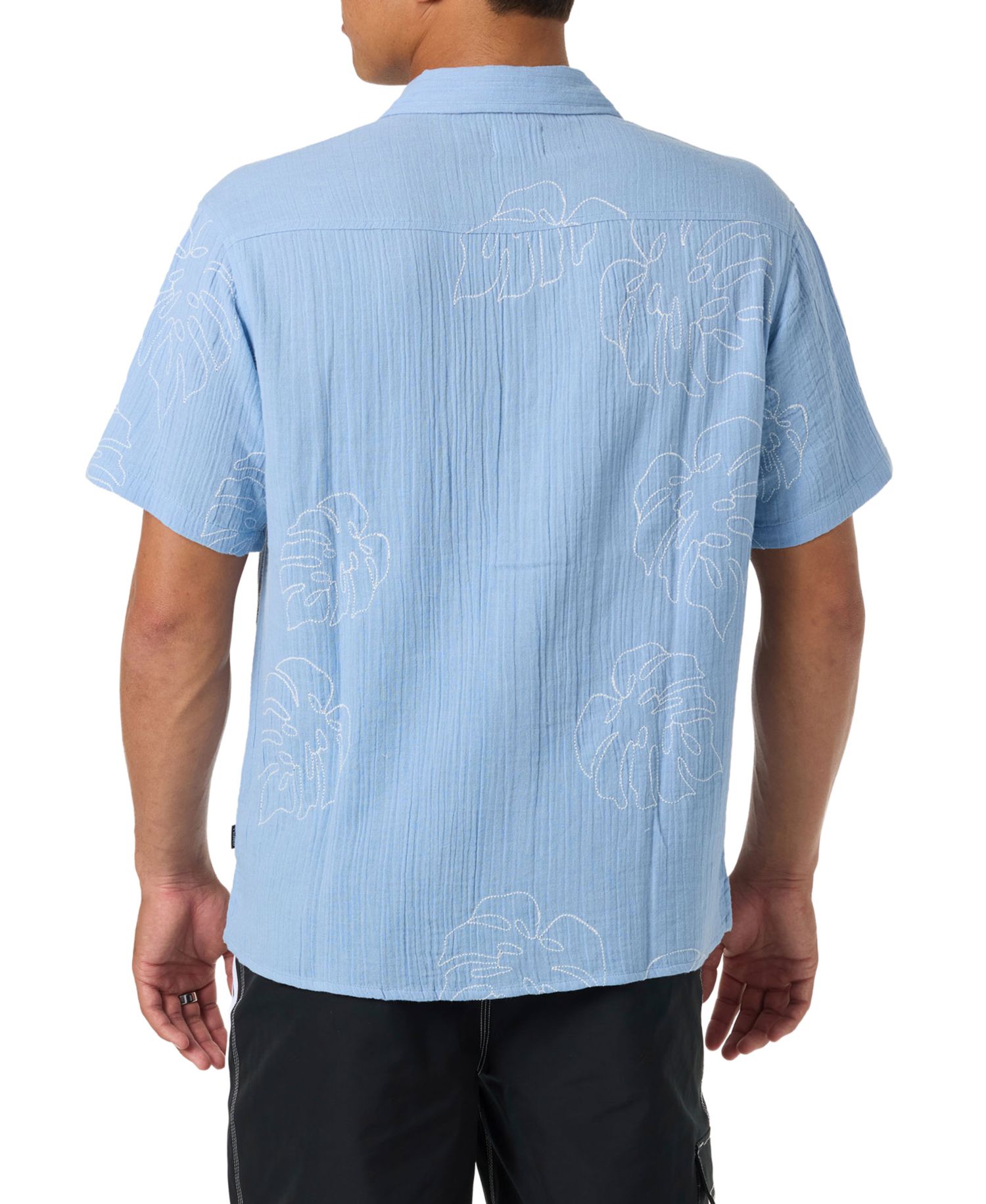 Men's Pipe Rodeo Regular-Fit Camp Collar Shirt
