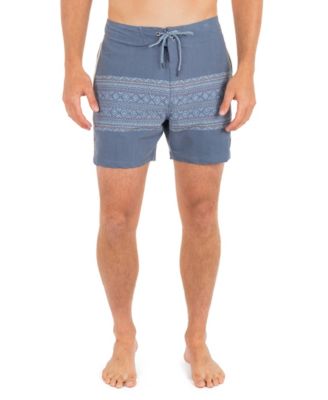 Men's Printed Drawcord Swim Shorts
