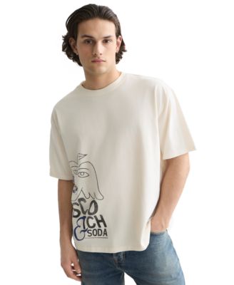 Men's Dove Face Graphic T-Shirt
