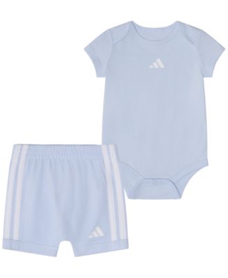 Baby Boys' Short-Sleeve Bodysuit and Shorts, 2-Piece Set 