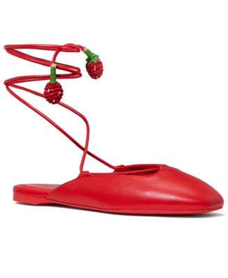 Women's Eloise Ankle Wrap Mule Flats
