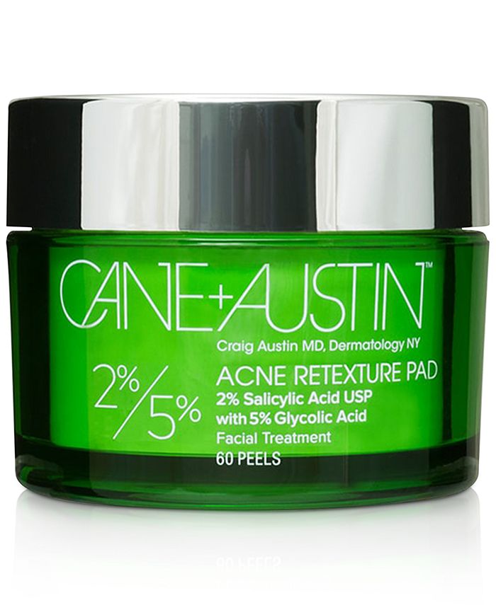 Cane+Austin Acne Retexture Pads 60 Peels Macy's
