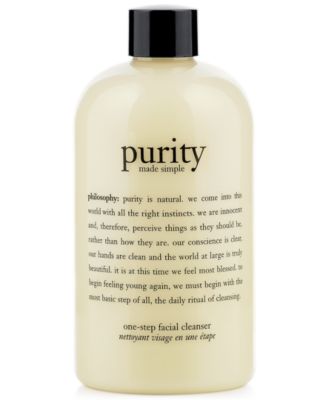 philosophy - purity made simple, 12 oz