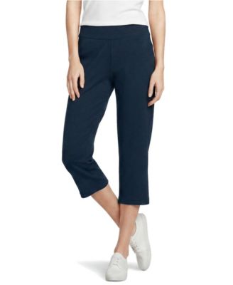 Women's Starfish Mid Rise Pull On Crop Pants