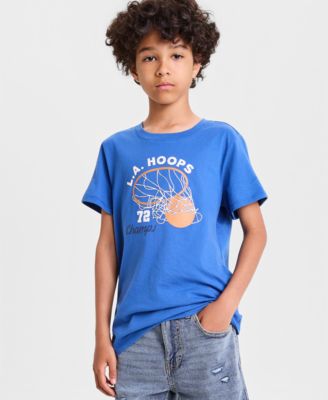 Boys 5-20 Hoops Tee