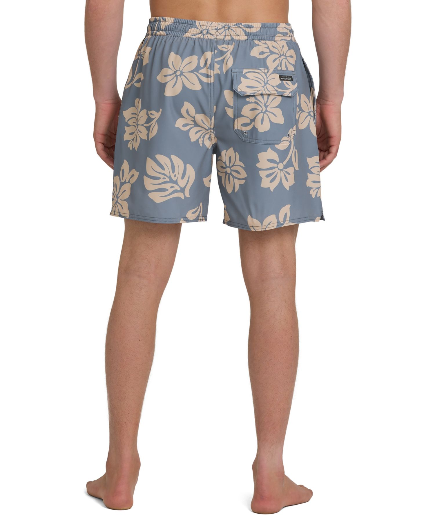 Quiksilver Men's Floral Print Swim Trunk