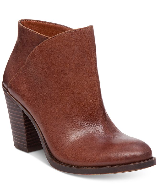 macys block heel boots