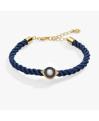 Evil Eye Adjustable Cord Bracelet