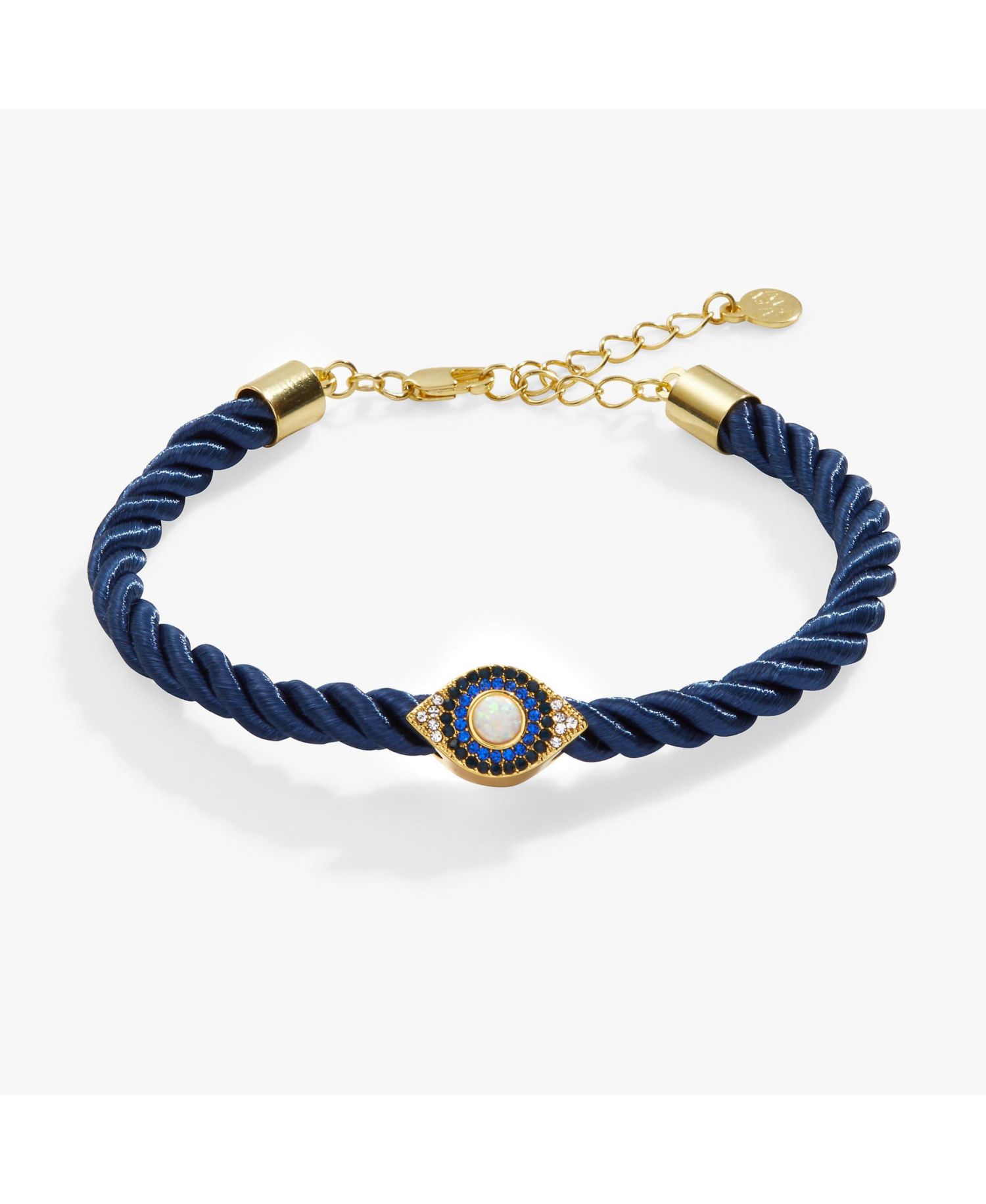 Evil Eye Adjustable Cord Bracelet