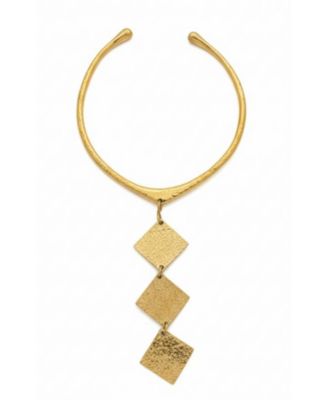 Kendi Amani Almasi Brass Drop Necklace - Gold-tone
