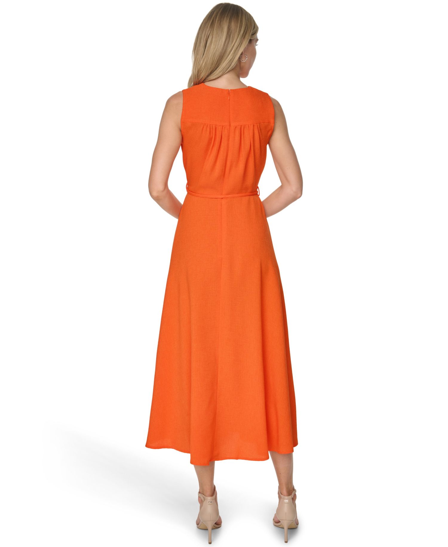 Women’s V-Neck Midi Dress