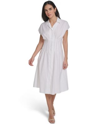 Calvin Klein Women's Fit & Flare Dresses | Macy's