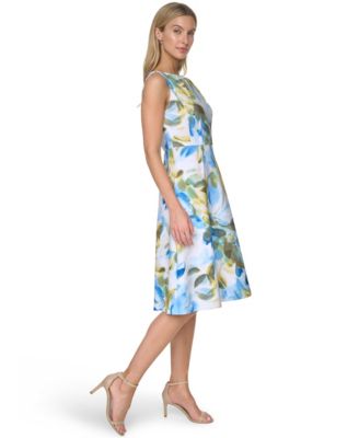 blush fitted dress Jersey Square Neck Gown- Blush XS main image 1