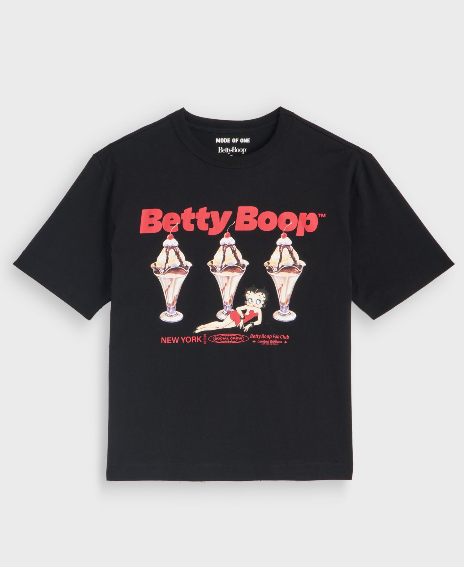 Men's Relaxed-Fit Betty Boop Ice Cream Graphic T-Shirt, Macy's Exclusive