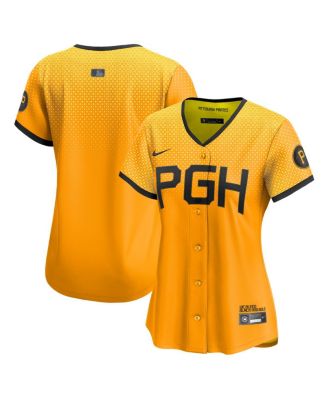 Women's Gold Pittsburgh Pirates City Connect Limited Jersey