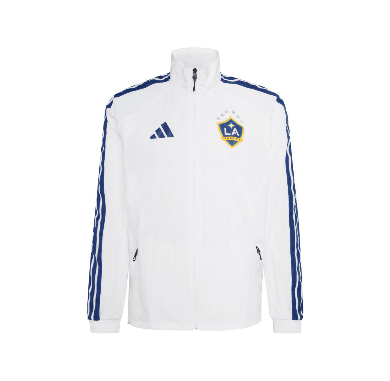 Men's White LA Galaxy 2026 Anthem Raglan Full-Zip Jacket