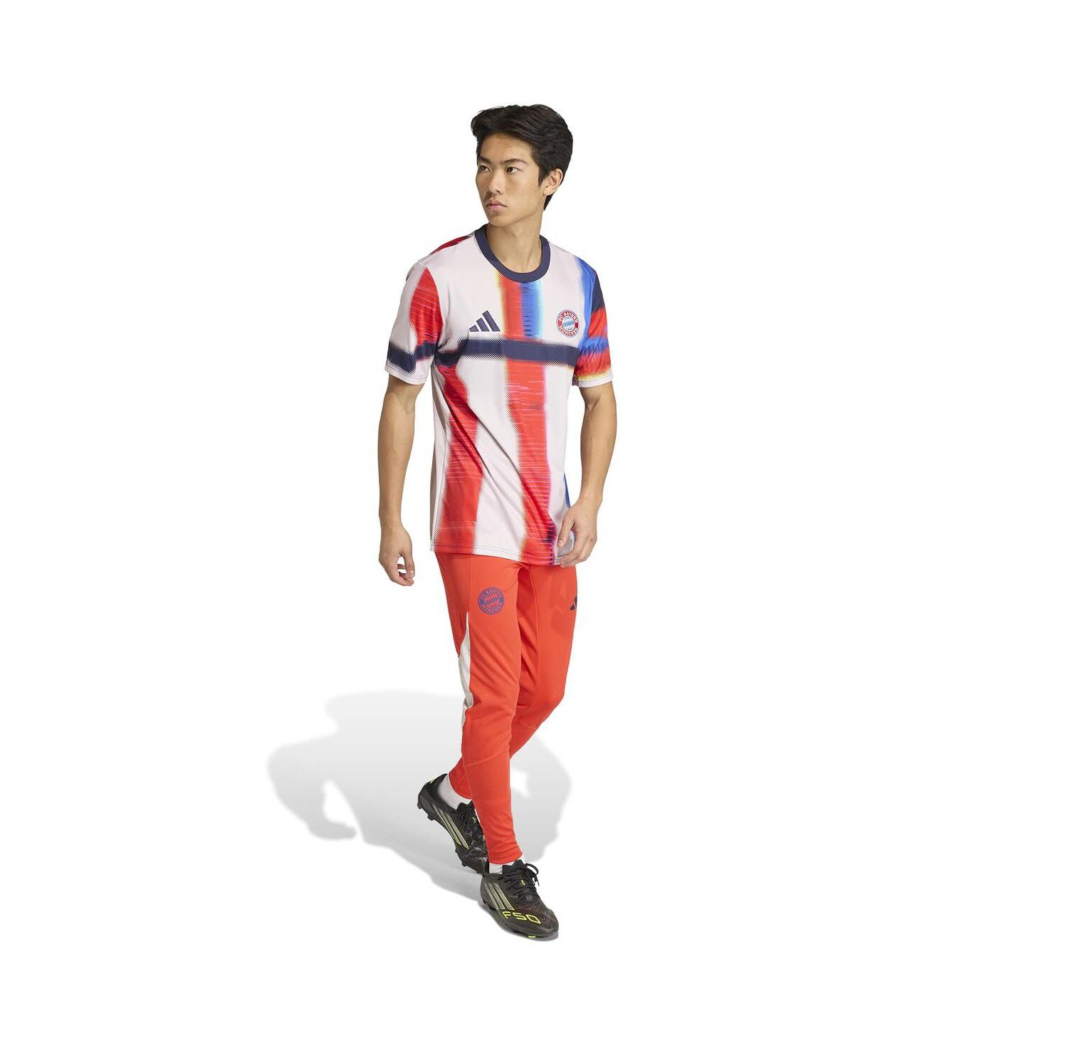 Men's Navy Bayern Munich 2025/26 Pre-Match Training Jersey