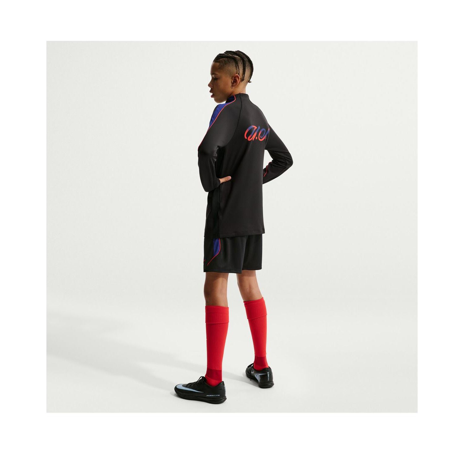 Big Boys and Girls Black USMNT 2026 Strike Dri-FIT Shorts