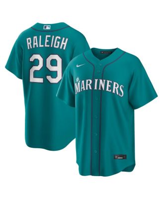 Men's Cal Raleigh Teal Seattle Mariners Alternate Replica Jersey