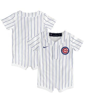 Nike Baby Boys and Girls White Chicago Cubs Home Replica Romper Jersey -  Macy's