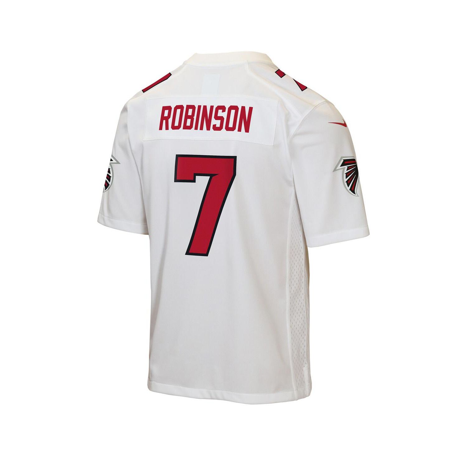 Big Boys and Girls Bijan Robinson White Atlanta Falcons Game Jersey