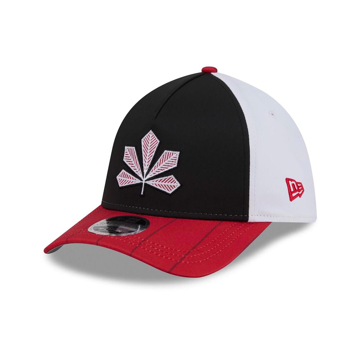Men's Black/Red Cincinnati Reds 2026 City Connect M-Crown A-Frame 39THIRTY Flex Hat