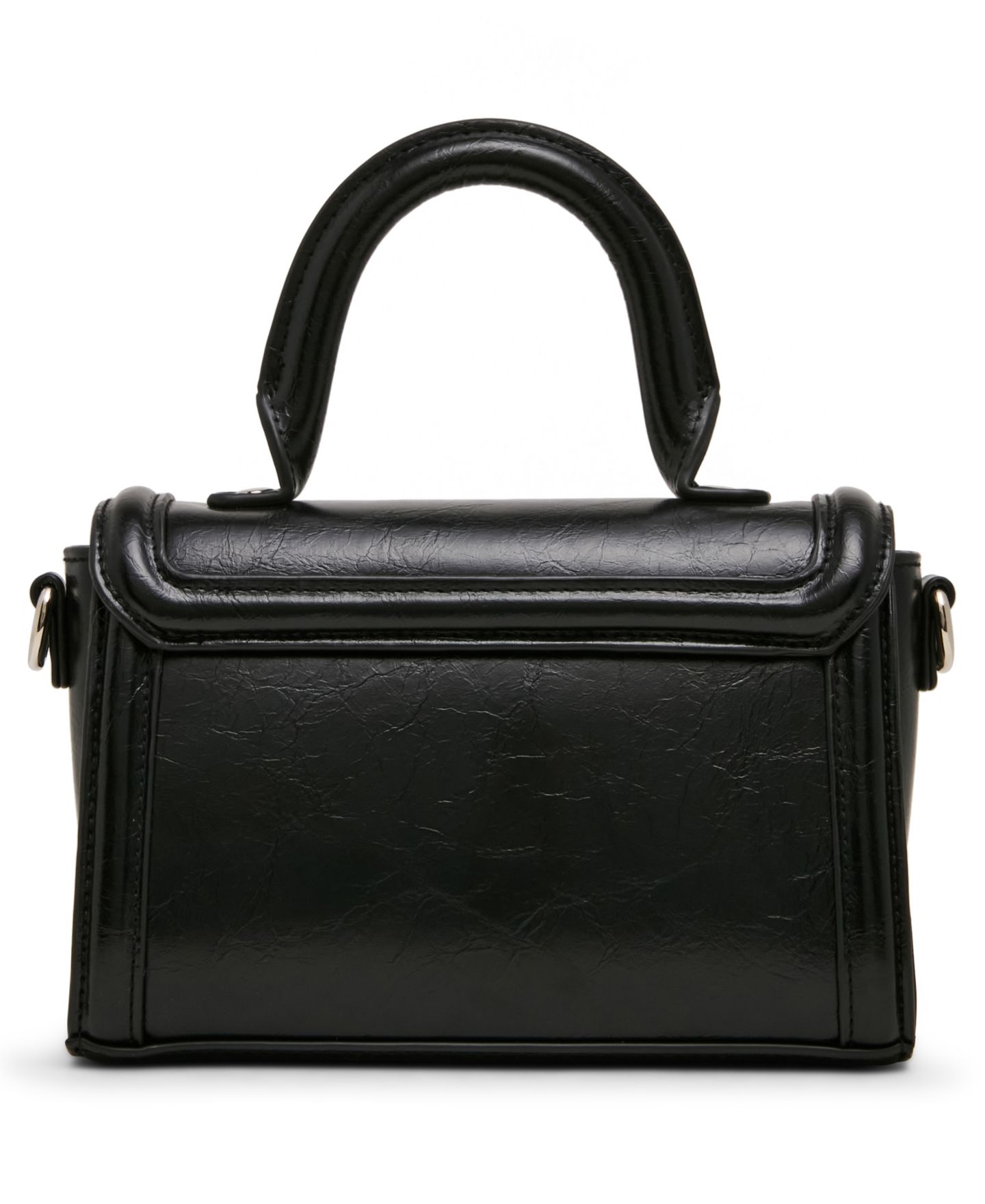 Женская сумка Madden Girl Davina Mini Top Handle Satchel Handbag, цвет: Чёрный — фото 2