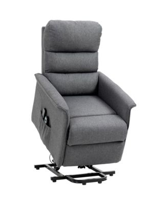 Electric Power Lift Recliner Chair for Elderly Fabric Chair with Remote Control