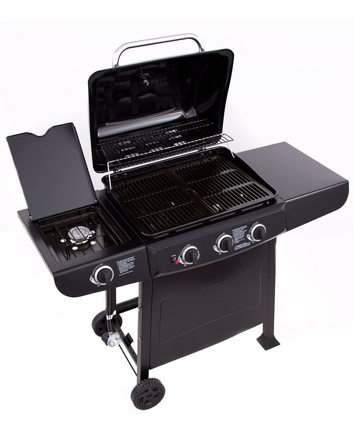 CharBroil 36K BTU Gas Grill with Side Burners Macy's