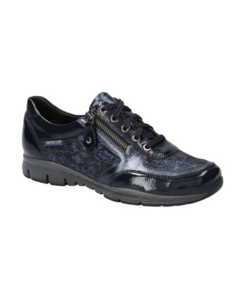 Женские кроссовки Mephisto Ylona Leather, цвет: Ночной синий