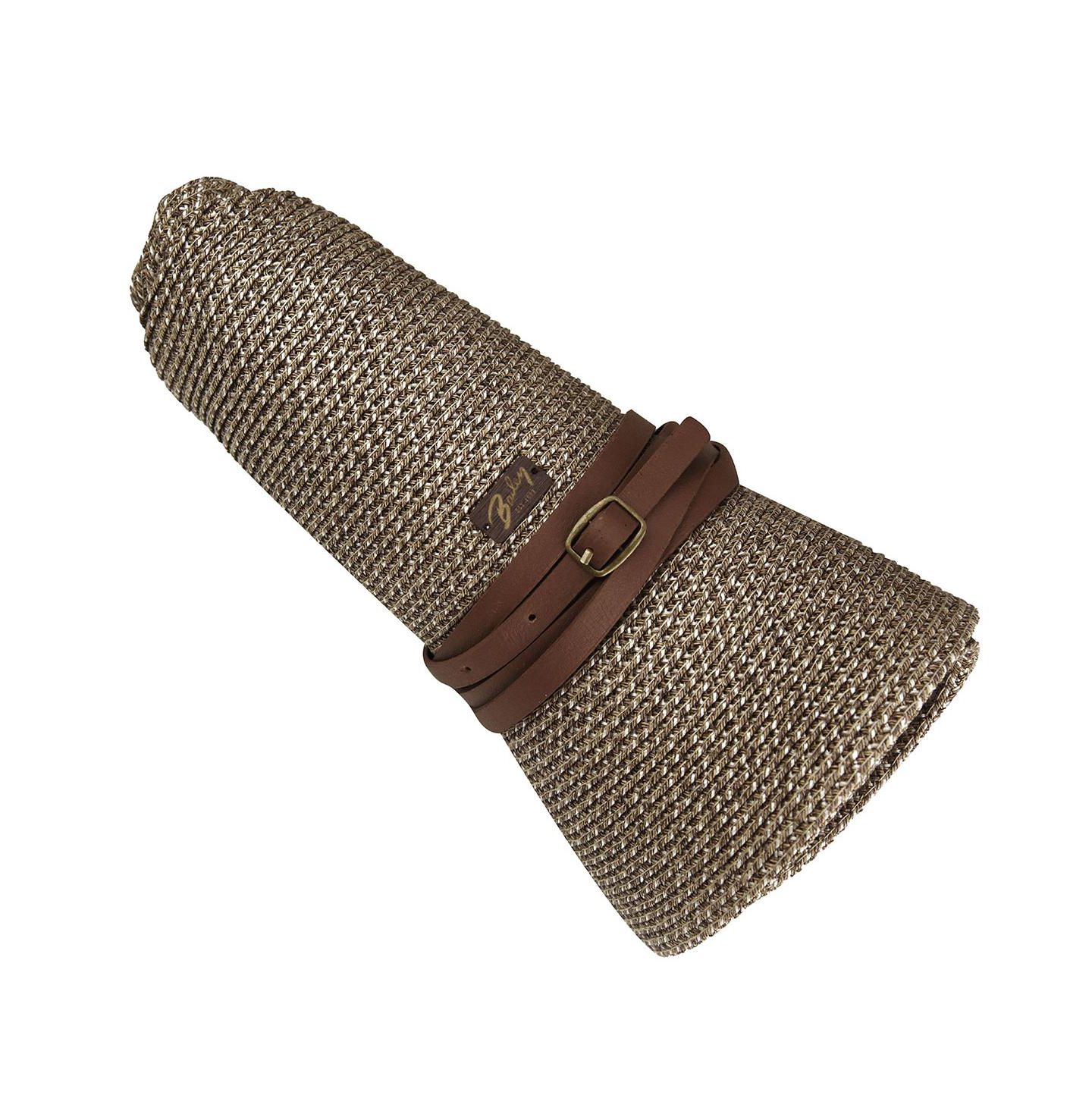 Мужские головные уборы Bailey 1922 Balans Roll Up Fedora, цвет: Серо-бежевый — фото 9