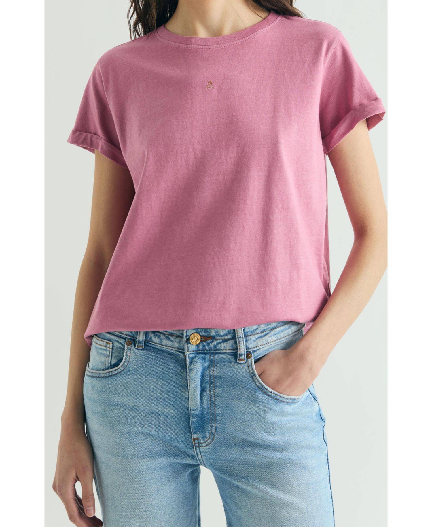 Women's Skull Basic T-Shirt