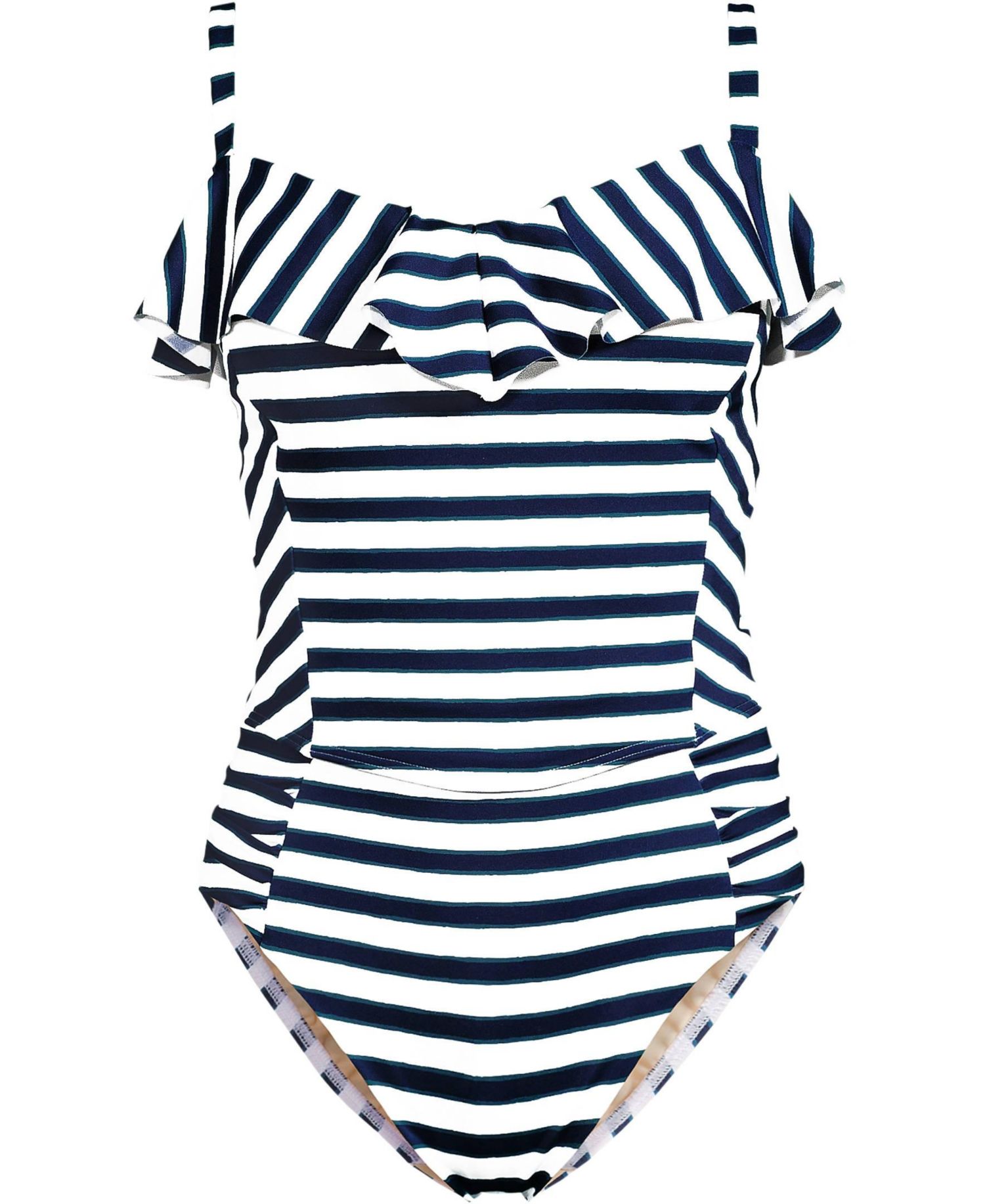 Women's Ruffle Midkini Set