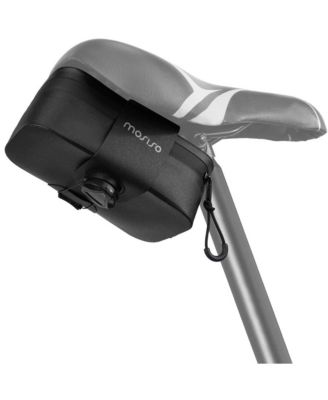 Waterproof Bike Seat Bag 0.5L Lightweight TPU Bicycle Saddle Bag Under Seat Storage for Road Mountain Commuter Cycling