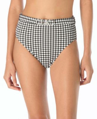 Michael Kors Women's High-Waist Hipster Swim Bottoms