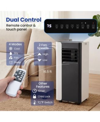 10000 BTU Portable Air Conditioner 3-in-1 with 24H Timer