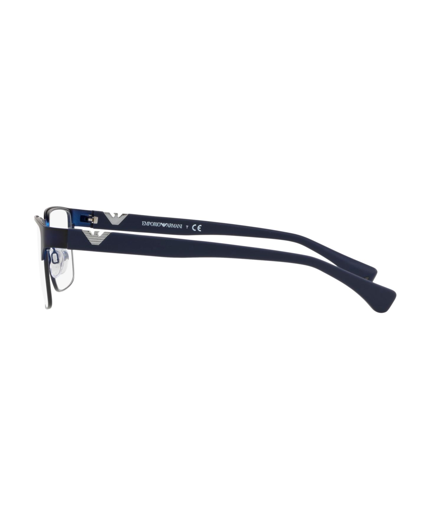 Мужские очки Emporio Armani Square Eyeglasses, EA1027, цвет: Матовый синий — фото 5