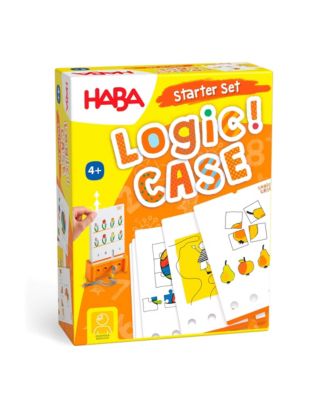 Logic! CASE Starter Set - Brain Teaser Puzzles and Car Games for Kids Ages 4-8, A Handheld Game to Develop Critical Thinking for Kids