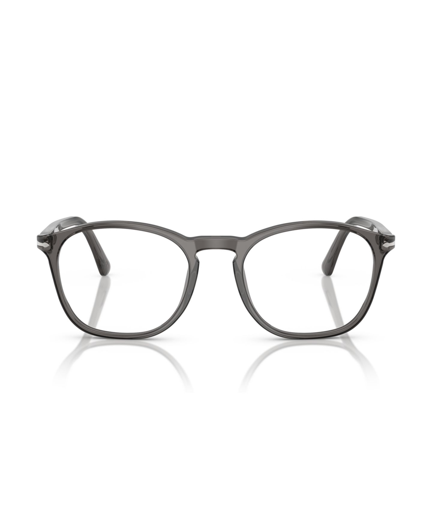 Мужские очки для зрения Persol PO3007VM квадратные, цвет: Прозрачный серый — фото 2