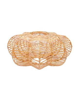 , Carambola Rattan Pendant Light