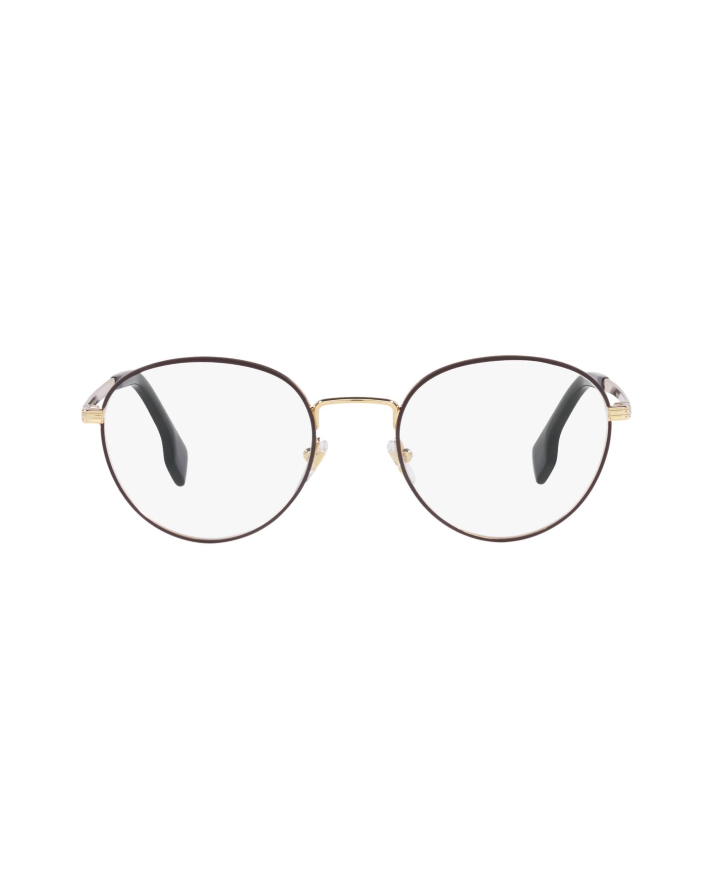 Мужские очки Versace Phantos Eyeglasses, VE1279, цвет: Бордовый / Золотой — фото 4