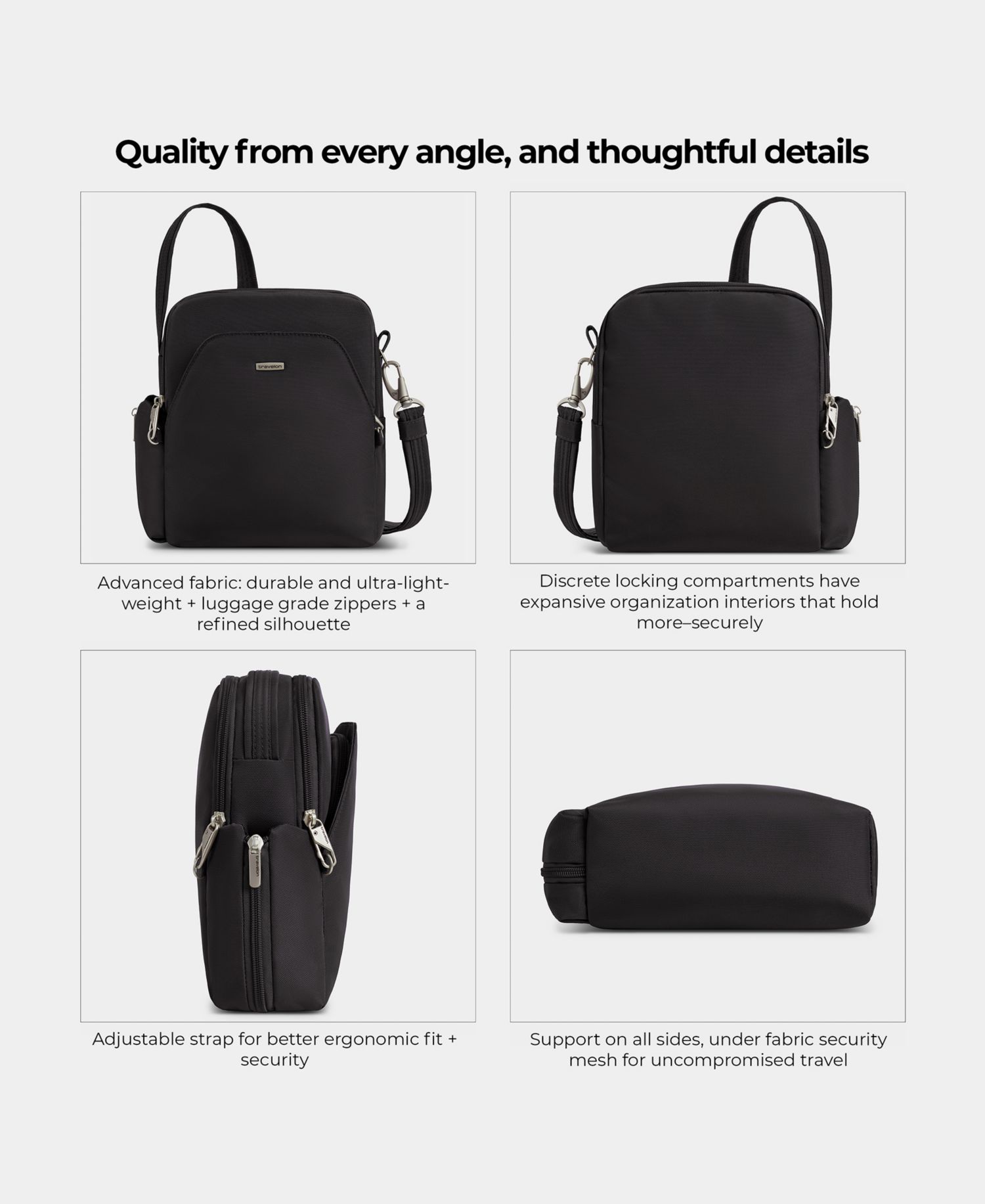 Anti-Theft Classic Travel Bag