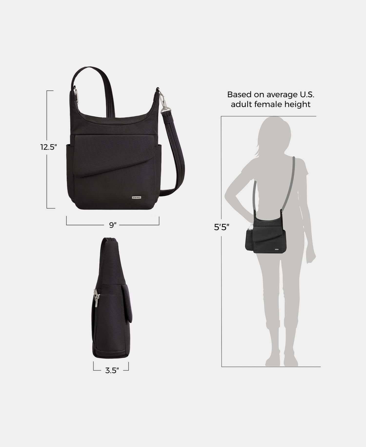 Anti-Theft Classic Messenger Bag