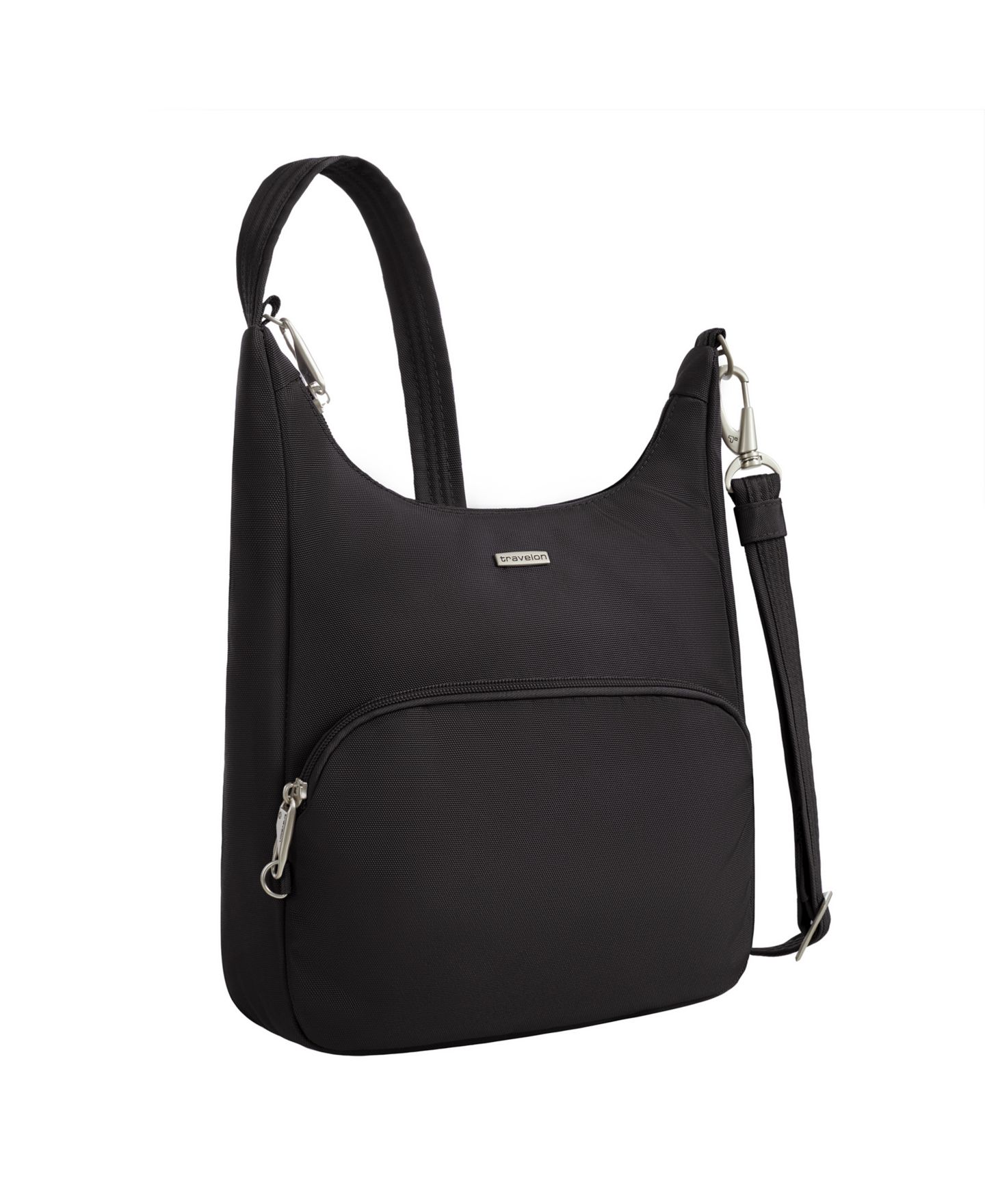 Сумка Travelon Anti-Theft Classic Messenger, цвет: Чёрный — фото 9