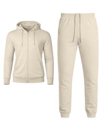 Men's French Terry Zip-Up Hoodie and Joggers, 2-Piece Set