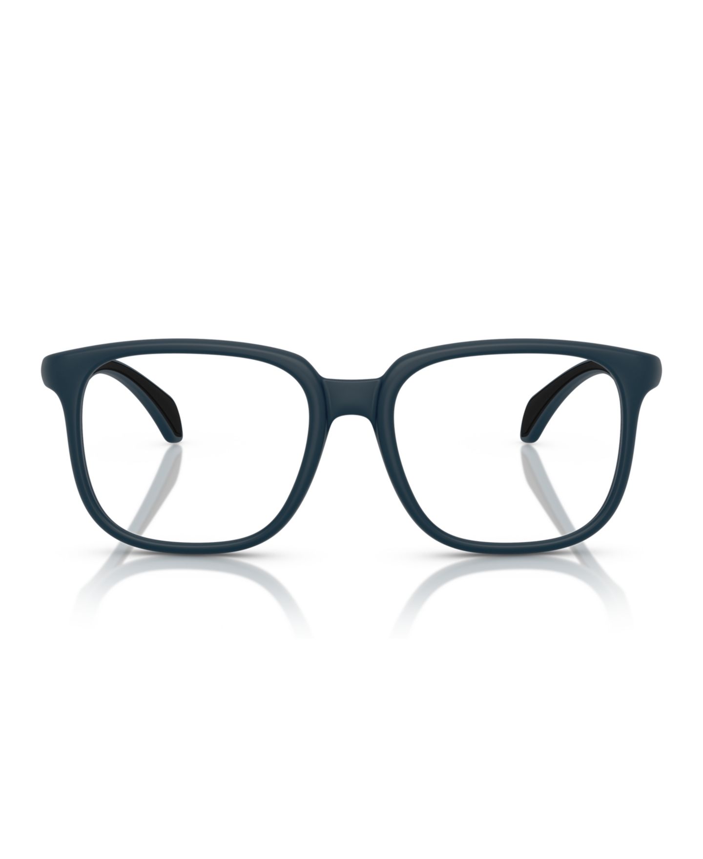Очки Moncler Square Unisex Eyeglasses, ME3003, цвет: Матовый синий — фото 5