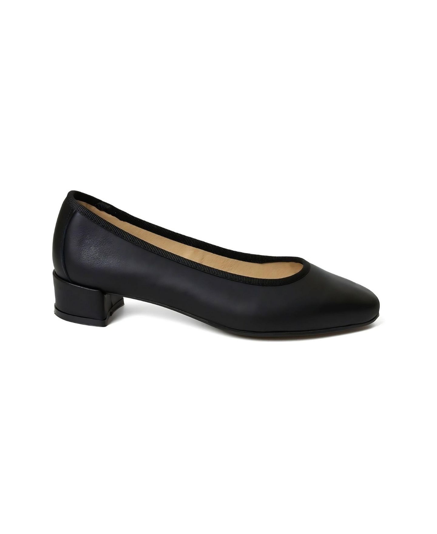 Женские балетки Menina Step Isa Leather Ballet Flat, цвет: Чёрный — фото 2